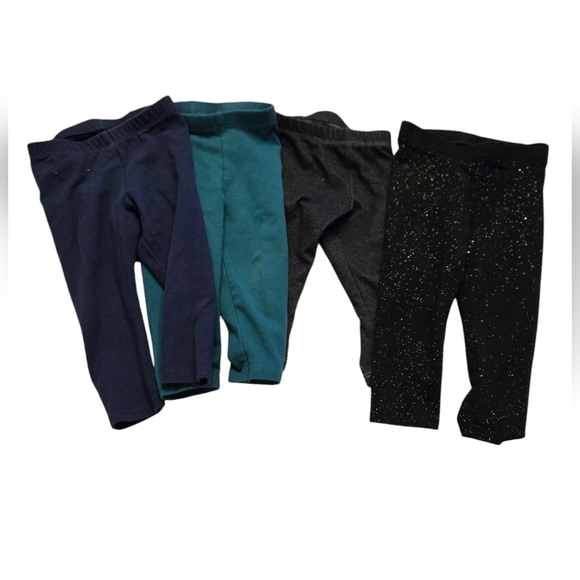 Bundle of Cat & Jack Toddler's Assorted Color Leggings Set 18 months - Picture 1 of 7